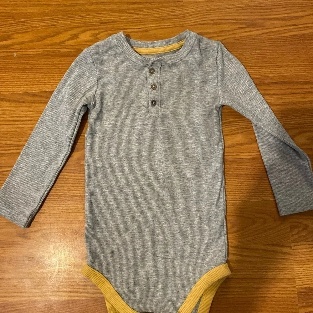 Okie Dokie Long Sleeve Baby Body Suit 24 Months (GA)